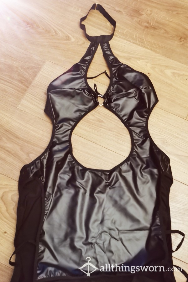 Well Worn Very Sexy.. Mistress Savanas PVC Strappy Dress. Well Worn 💯🔥🔥Hot. Size 18/20. £35 💋💋💋