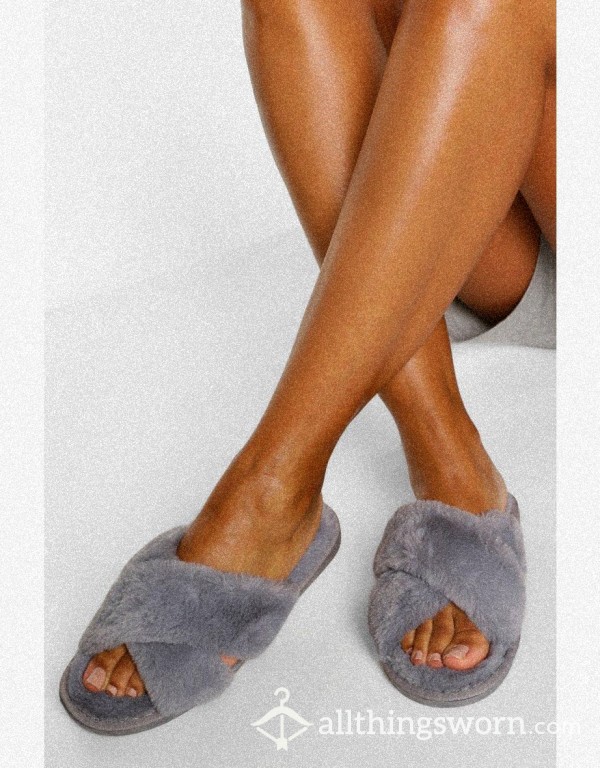 Overworn Smelly House Slippers🤤🔥🤢❤️‍🔥🔥🔥🔥!!!