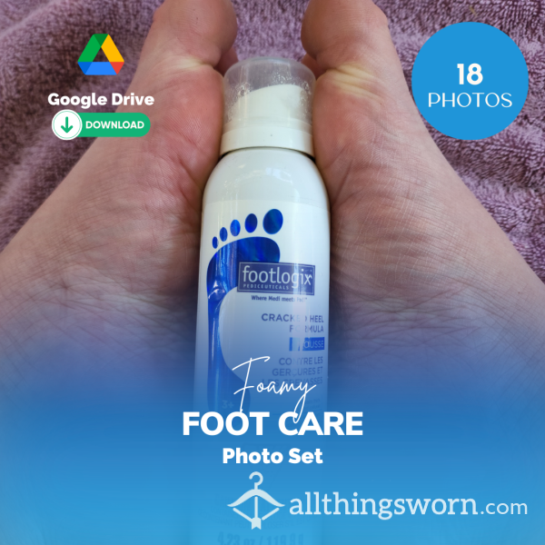 Photo Set :: Foamy Foot Care 𝟭𝟴 𝗣𝗵𝗼𝘁𝗼𝘀