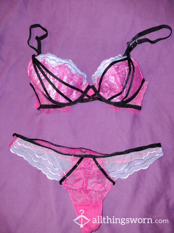 Pink And Purple Ann Summers Lingerie Set *FREE UK SHIPPING💌*