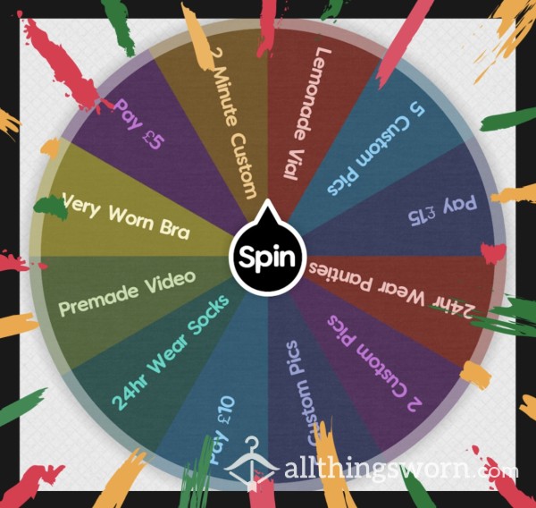 Test Your Luck🤞🏼 Spin The Wheel To Win A Sexy Prize🎊