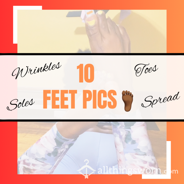 10 Ebony Feet Pics