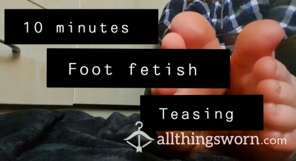 10 Min Footfetish Humiliation Vid