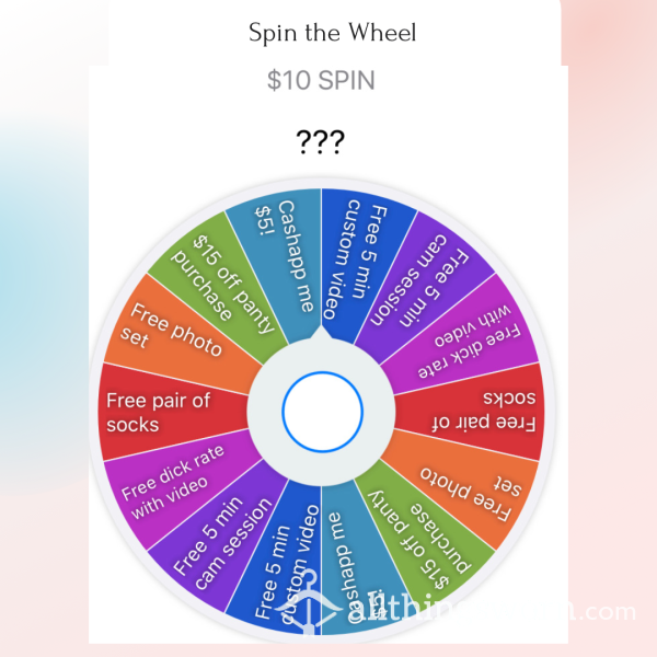 $10 Spin Wheel