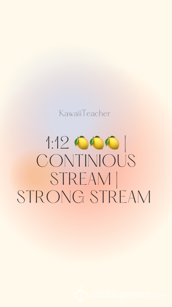 1:04 🍋🍋🍋 | Continious Stream | Different Stream Directions