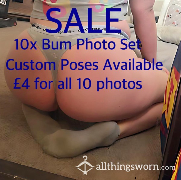 10x Bum Photo Set 🍑