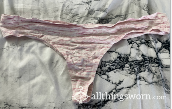 12-Hour Drenched Thong - Light Pink Drywick