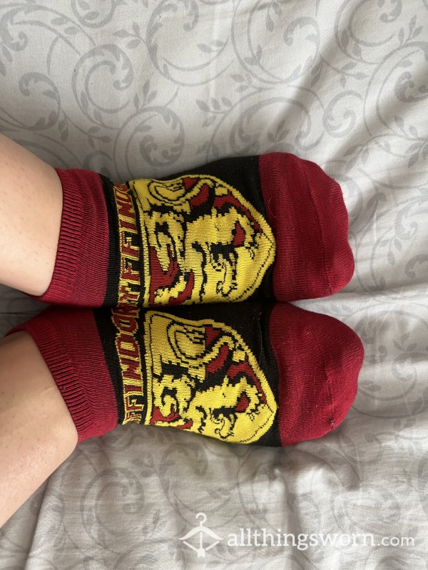 12 Hour Wear Gryffindor Ankle Socks