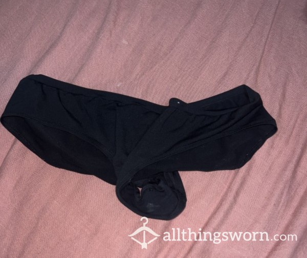2 Day Old Used Black Panties