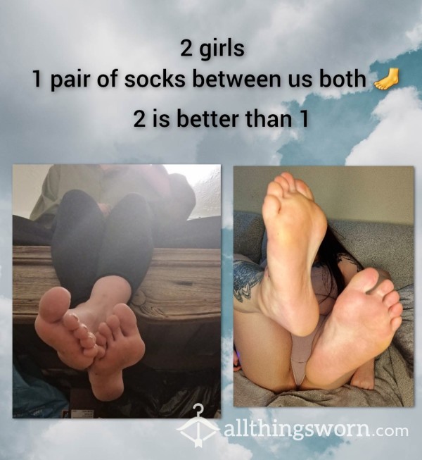 2 Girls 1 Pair Of Socks
