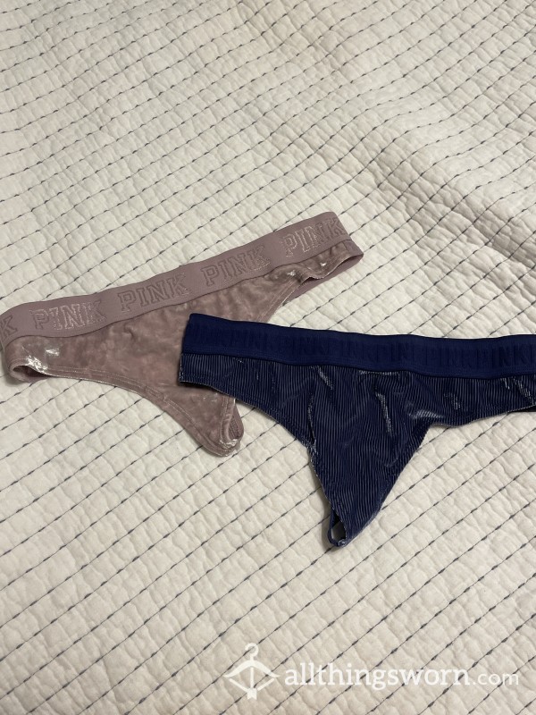2 Victoria’s Secret Pink Thongs