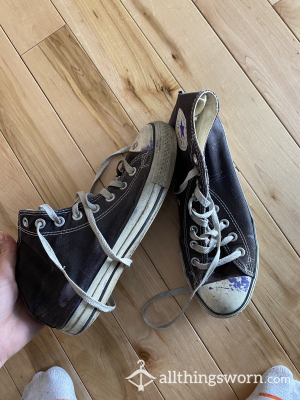 20 Years Worn Converse Shoes