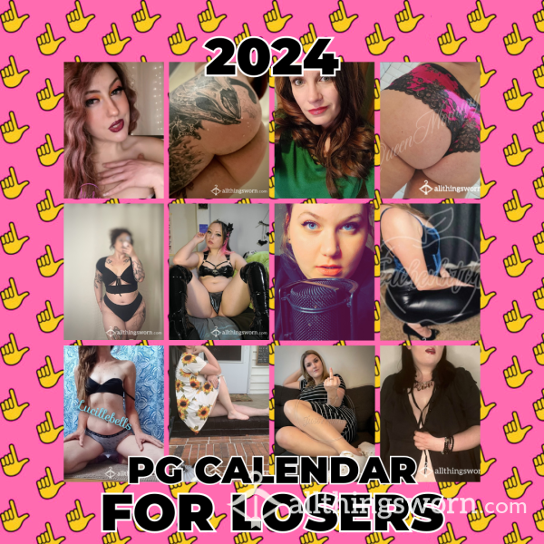 2024 Beta Safe Loser Calendar | Digital Download