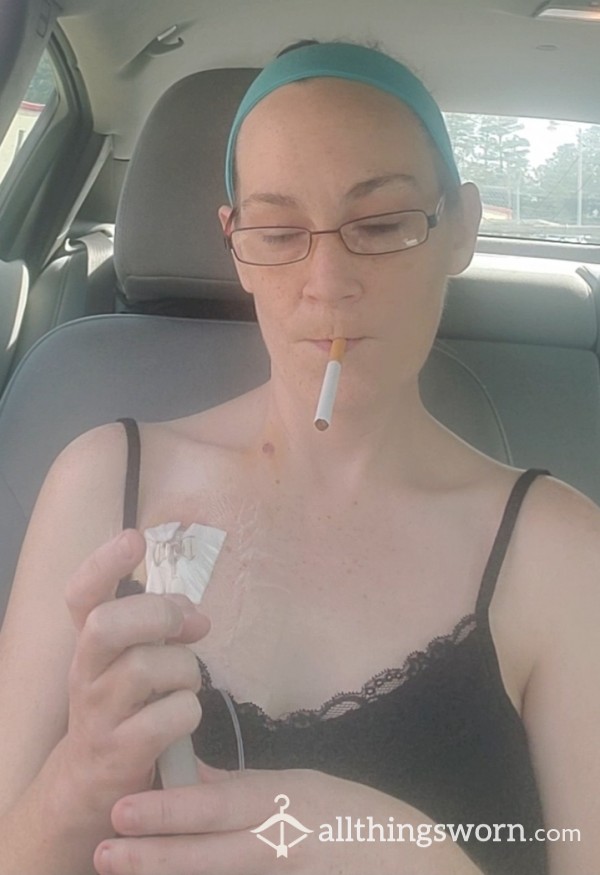 2:30 Of Me Smoking In My Car In Silence.