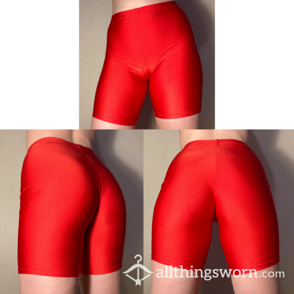 Red Bike Shorts