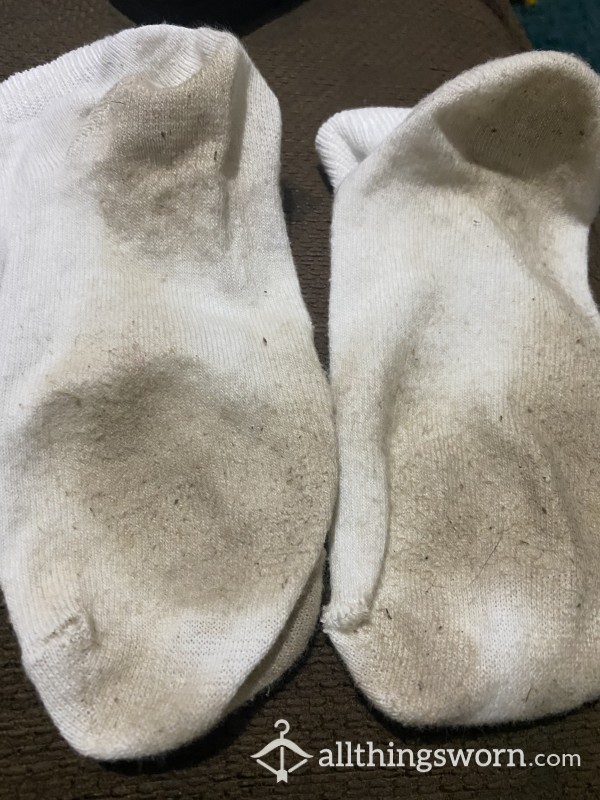 Sweaty 48 Hour Wear White Socks