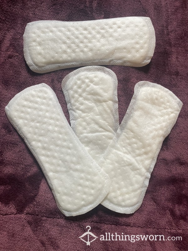 24 Hour Worn Panty Liners Filled With My Daily Scent And Juices
