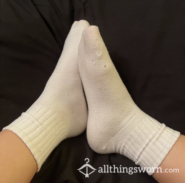 24 Hour Worn Socks, Sweaty And Very Smelly