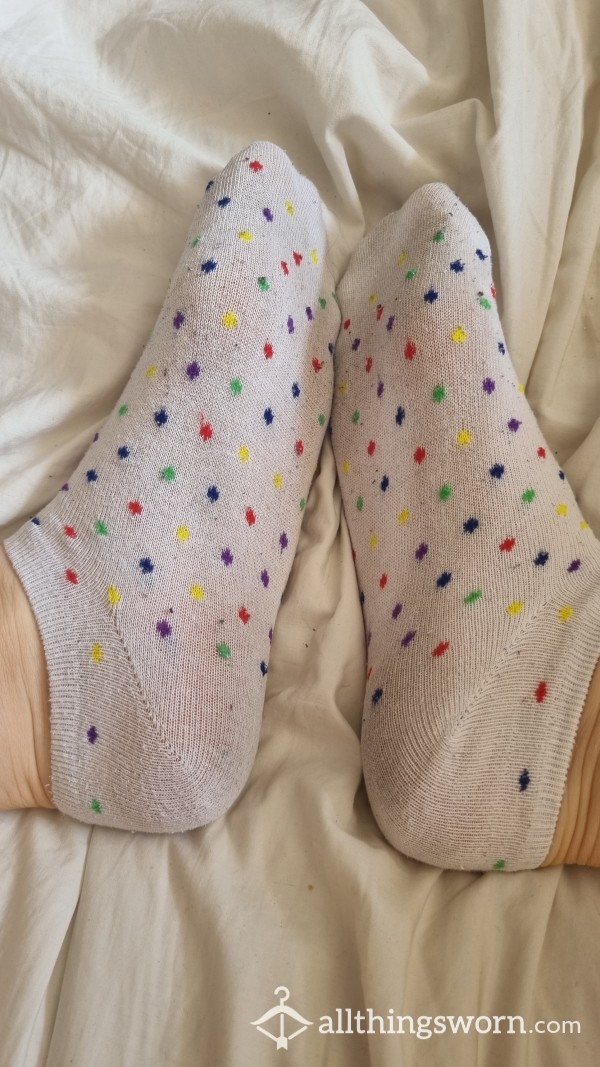24hr Wear Spotty Pop Socks. BUNDLE AVAILABLE!