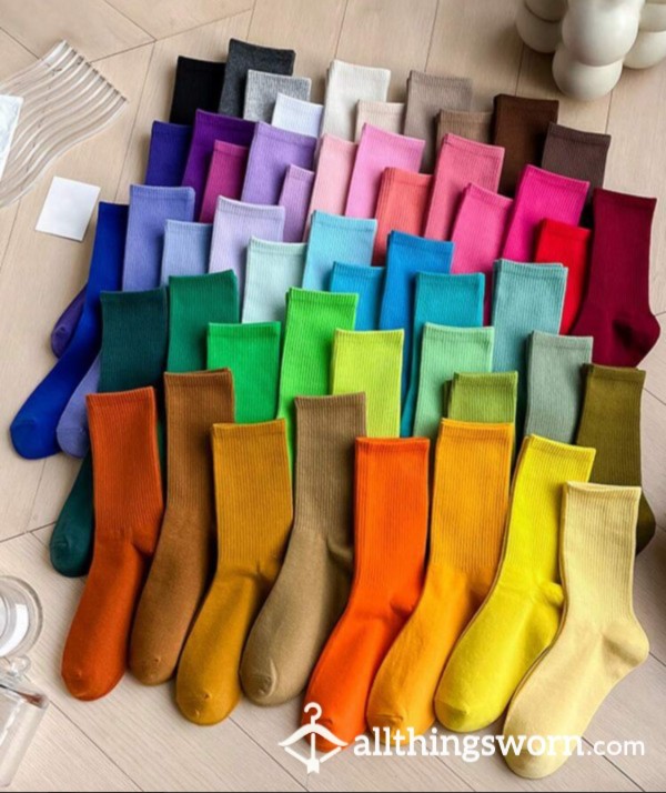 25 Colorful Range Socks