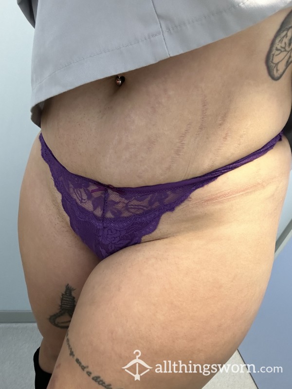 25hour Wear Purple Lace Thongs 🤤🤤