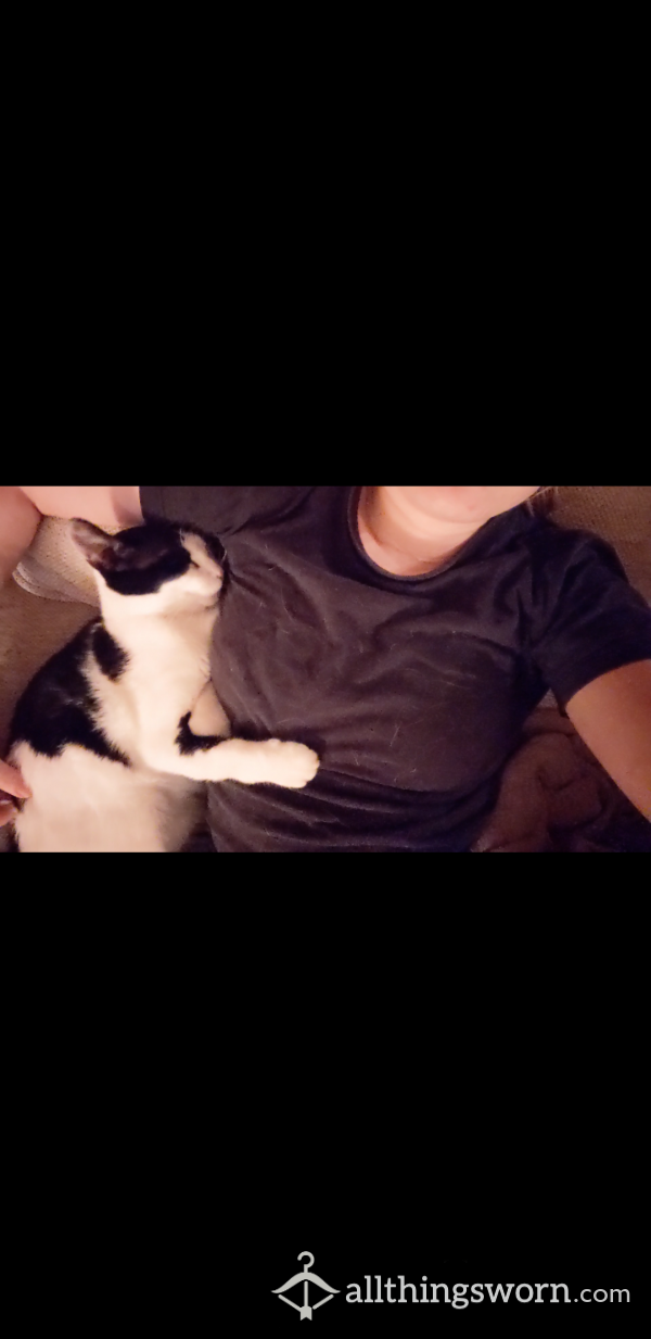 🎥 2min. Video. We Were Cuddling And Then She Started Rubbing Into My Armpit. I Have Two Cats Obsessed With My Scent! My Proof That I Have The Best Apocrine Sweat Glands According To My Cats