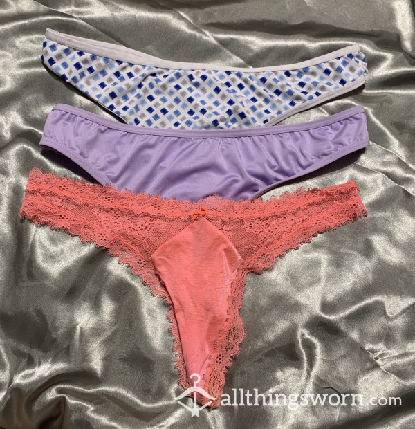 3 Choices Of Sexy Worn To Your Satisfaction Thongs