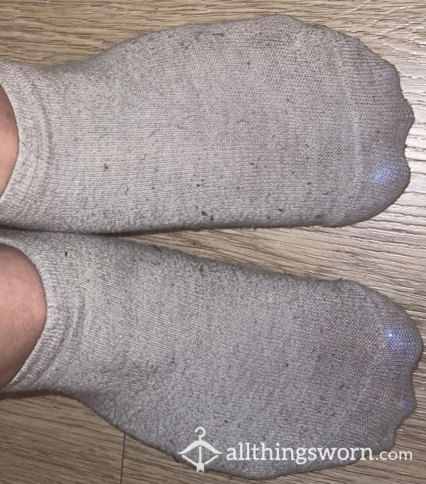 3 Day Grey Ankle Socks