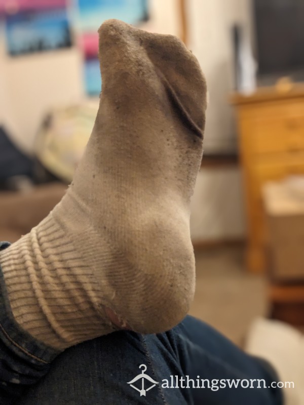 3 Day Wear Worn Out Filthy Work Socks