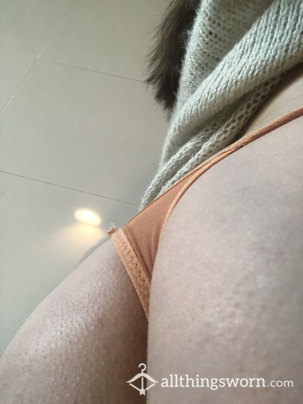 3 Days Wear Orgasm Bright Orange Thong