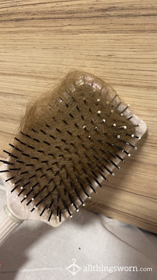 3 Months Worth Of Hair From My Hairbrush