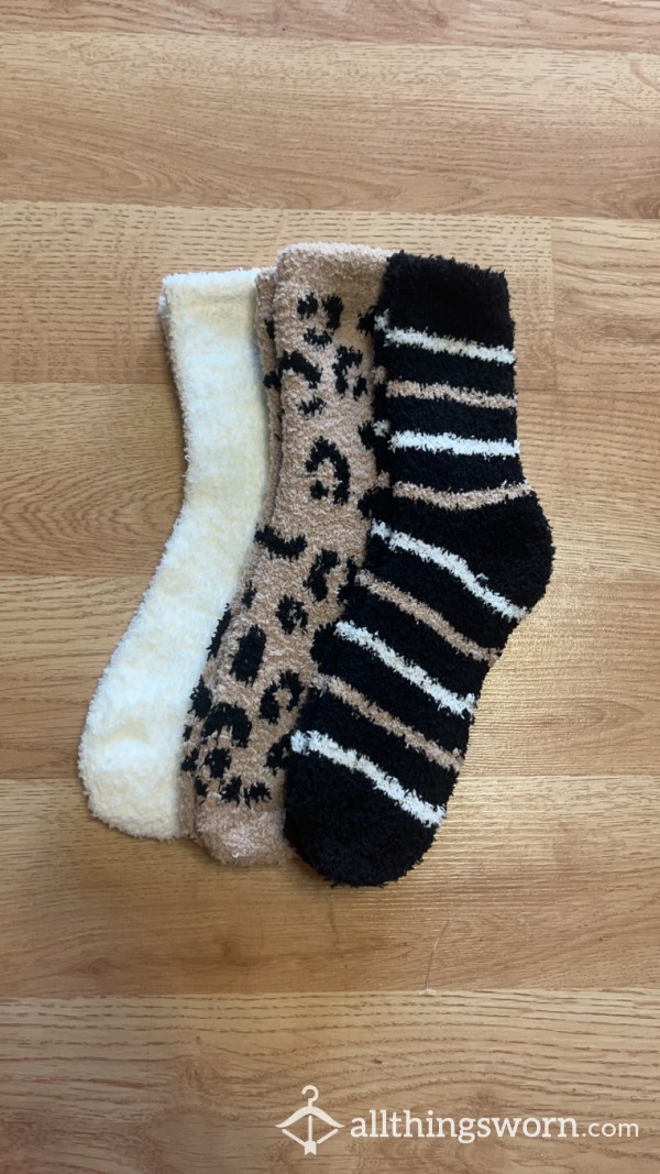 3 Pairs Fluffy Winter Socks