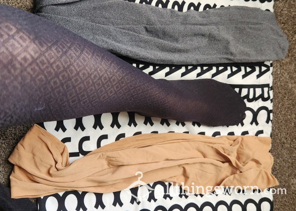 3 Pairs Of Pantyhose For $45 🤩 24hr Wear
