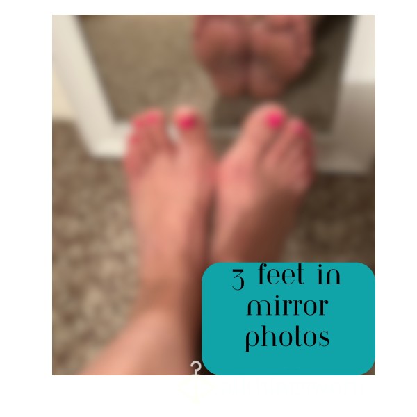 3 Pic | Feet Reflection Poses | Dry Feet