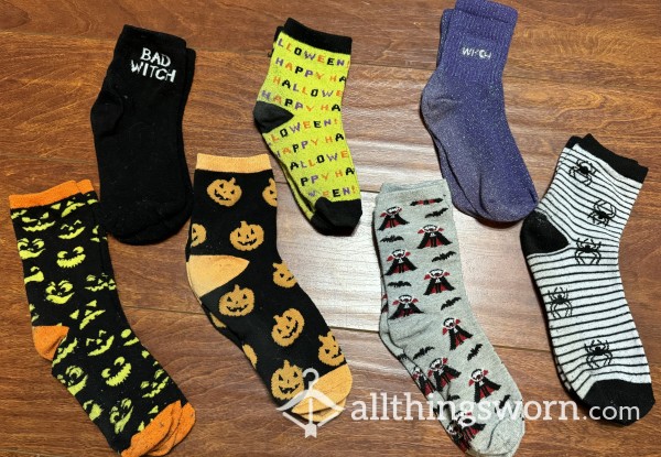 4+ Year Old Halloween/Spooky Socks
