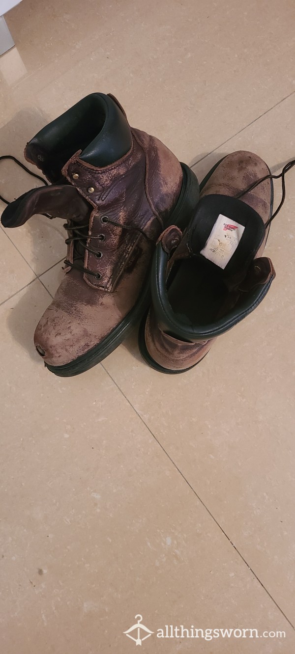 3 Year Old Redwing Work Boots