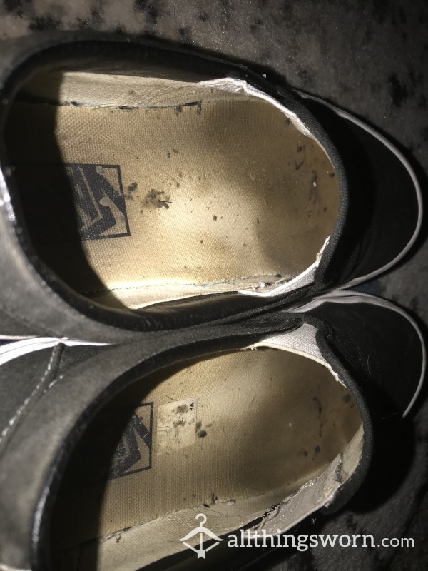 3 Year Old Vans , Worn Without Socks