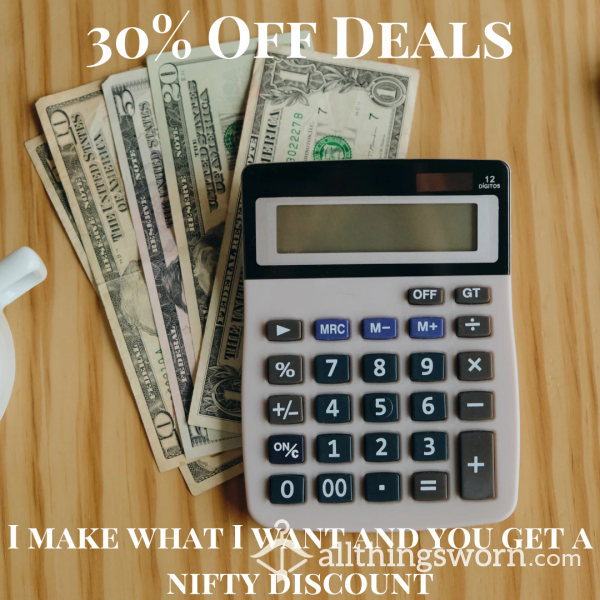 30% Off Deals