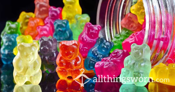Gummy Bears ! 325ml Jam Jar Stuffed Full Of Your Favourite Gummies Bears - Flavoured Gummies