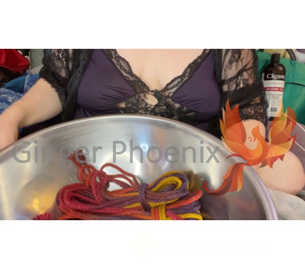 36:28  Video Of Me Oiling New Shibari Rope And Talking About Life  -  Want To Sit Up On The Bed With Me And Watch, While I Oil These Ropes For The First Time?  -  Total GFE With Meaningful "R