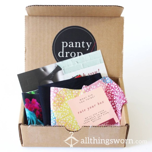 3MONTH -Subscription PANTY Box+ Picture Set, 3min Video & Kitty Pop