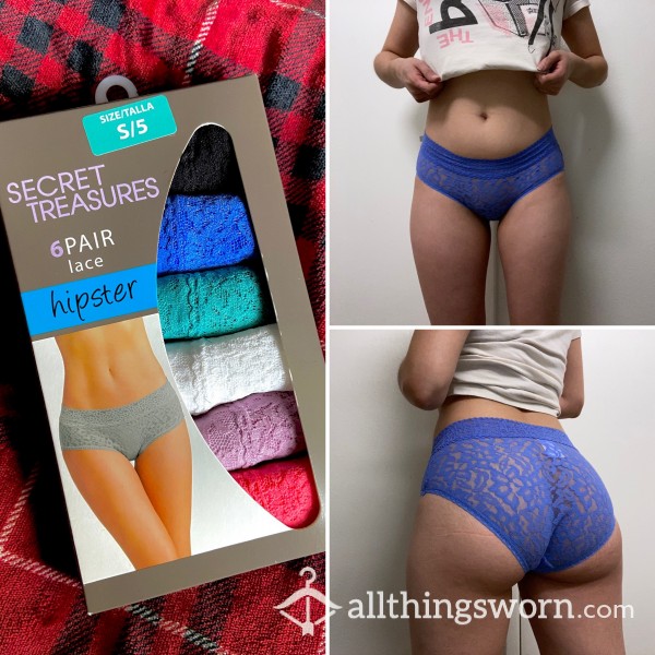 🌟4 Day CUSTOM Wear - YOU Choose The Pair !🌟 *Hipster Style Panty*