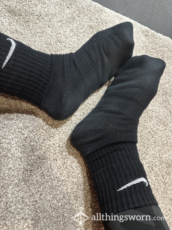 4 Day Worn Sweaty Nike Gym Socks 🧀