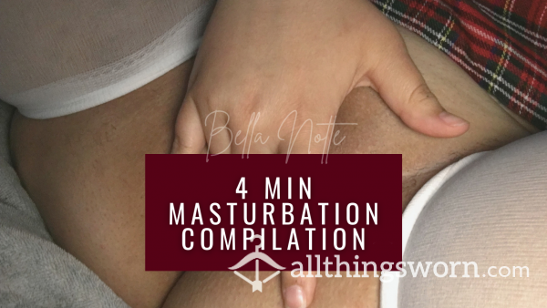 4 Min Masturbation Compilation
