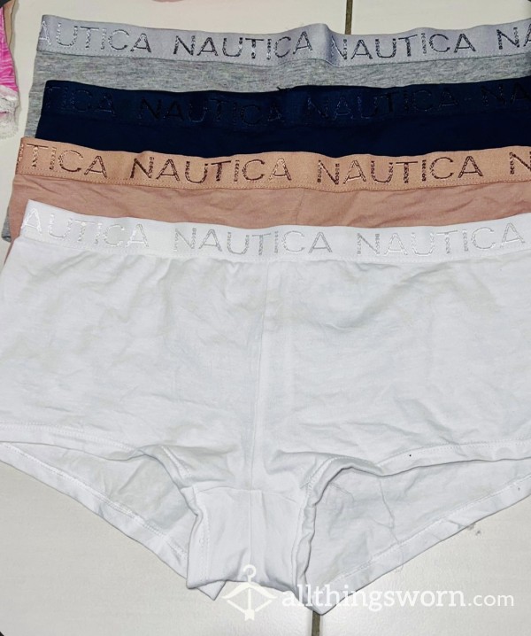 4 Days Wearing Each Of These Cute Boyleg Nautica Shorts