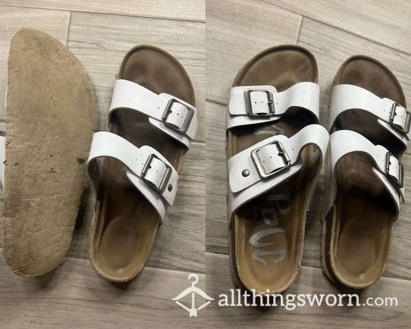 4 Year Old Double Leather Strap Sandals