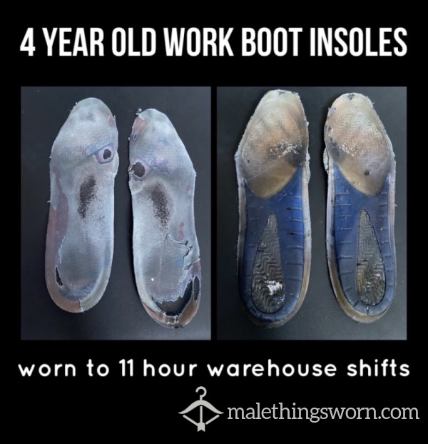 *reduced* 4 Year Old Work Boot Insoles🦶🏻