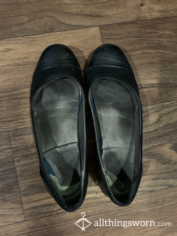 4+ Year Worn Work Shoes