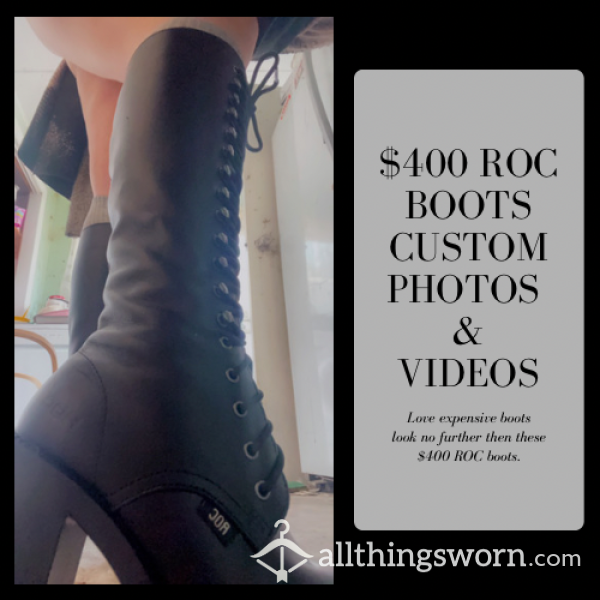 $400 ROC Boot Custom Video & Photos