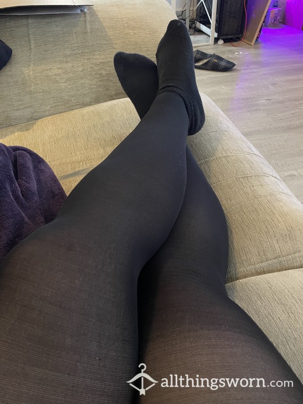 40Den Black Tights | Worn To Your Liking